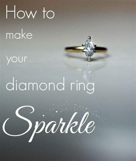 How to get the most sparkle out of your diamond ring
